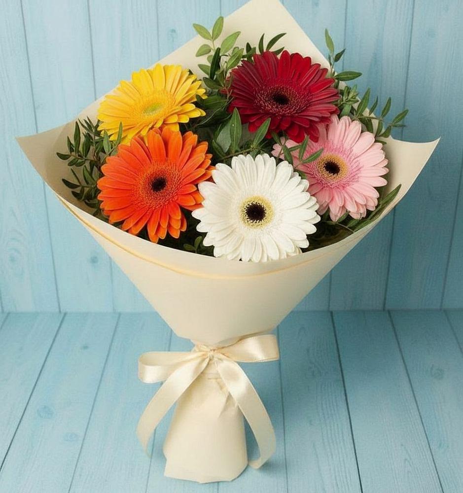 Букет цветов из: Герберы в Алапаевске
