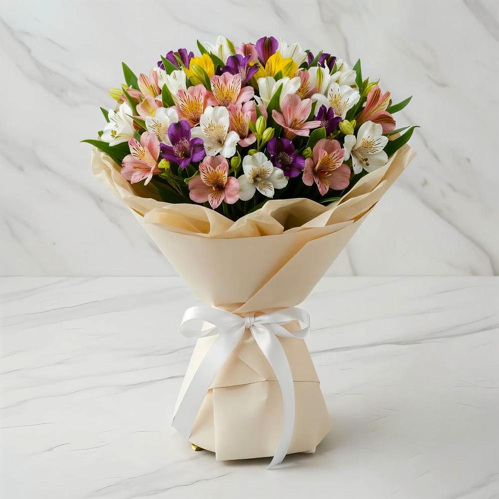 Букет цветов из: Альстромерии в Алапаевске