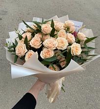Букет Кремовые розы Латте в Алапаевске