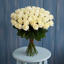 Букет 51 Белая роза Эдлесс Лав #REPLACE_PRED# Алапаевске