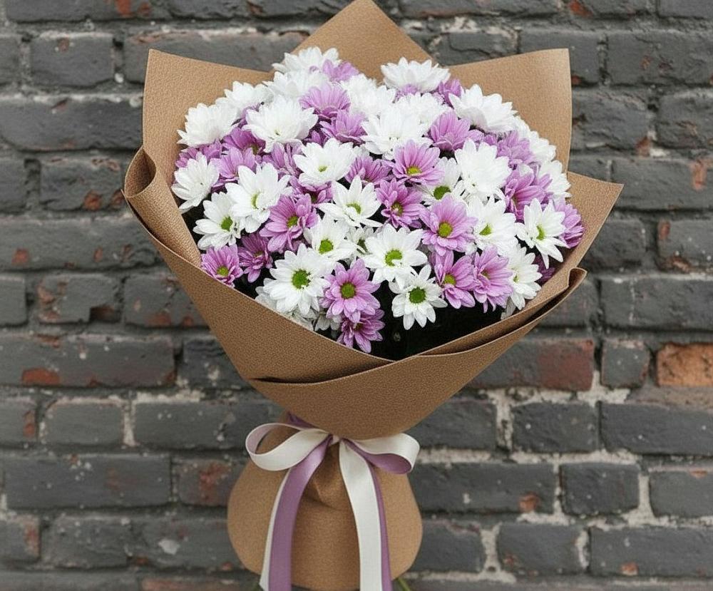 Букет цветов из: Хризантемы в Алапаевске