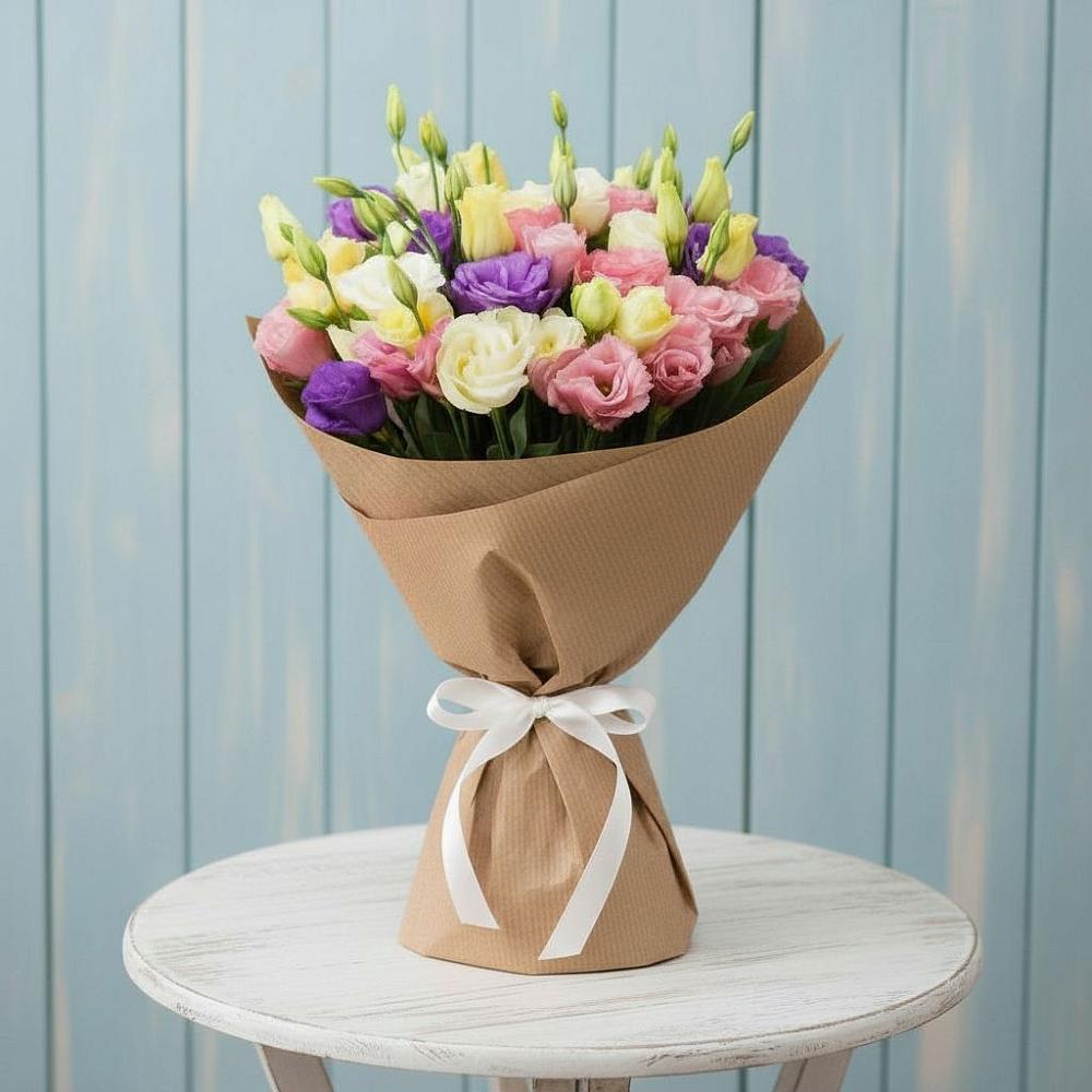 Букет цветов из: Лизиантусы в Алапаевске