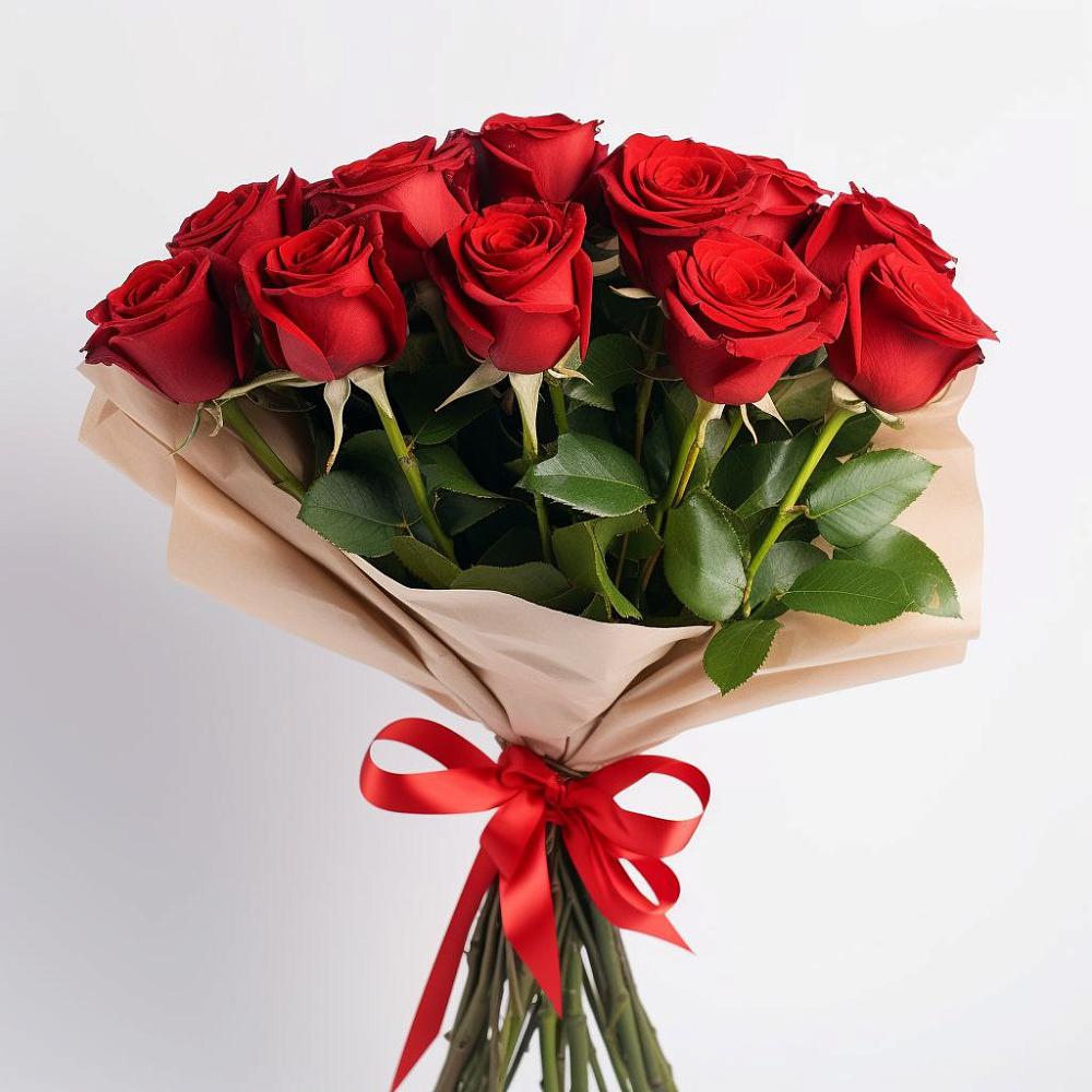 Букет 11 Красных роз Эдлесс Лав в Алапаевске