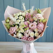 Букет цветов из:  Альстромерии и Розы в Алапаевске